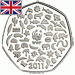 Pamětní mince Velké Británie v roce 2011