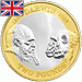 Pamětní mince pro rok 2009 z Británie Pamětní mince pro rok 2009 z Británie