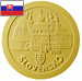 Vítězný návrh první zlaté slovenské euromince