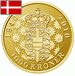 Dánské mince k 70. narozeninám královny Margrethe II.