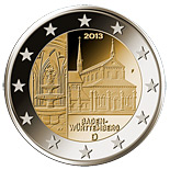 2 euro coin Baden-Württemberg: Kloster Maulbronn | Germany 2013
