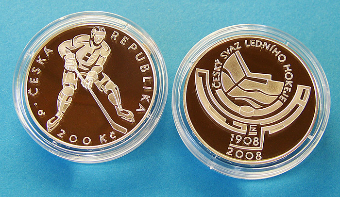 Pamětní stříbrná mince 2008