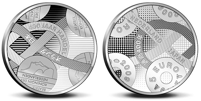 Netherlands 2009 5 euro 400 Years Netherlands-Japan