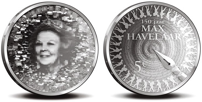 5 Euro Max Havelaar 2010 Silver