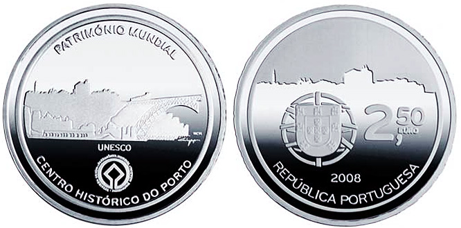 Portugal commemorative coins - pamětní euro mince