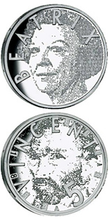 5 euro coin 150th birthday of Vincent van Gogh  | Netherlands 2003