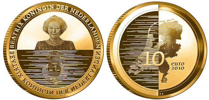 10 euro - Nederland - Waterland - 2010