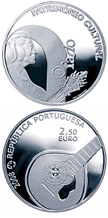 2.5 euro coin Fado | Portugal 2008
