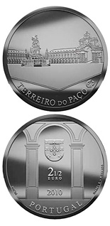 2.5 euro coin Terreiro do Paço | Portugal 2010