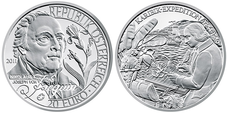 25 euro 2011 - Nikolaus Joseph von Jacquin
