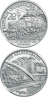 20 euro coin The Electric Railway | Austria 2009