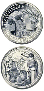 20 euro coin Aguntum | Austria 2011