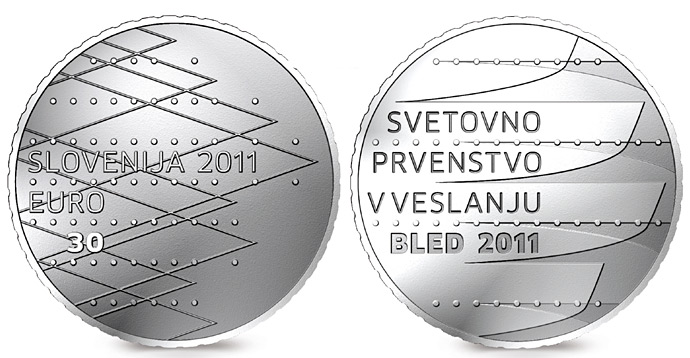 30 € - Svetovno prvenstvo v veslanju - Blejsko jezero - 2011