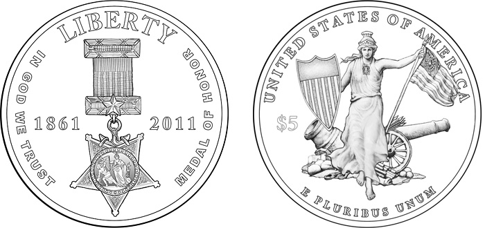 The 2011 Medal of Honor Commemorative Coins 